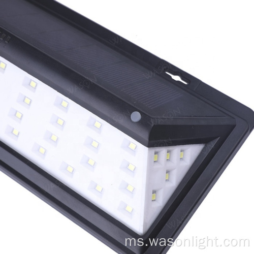 Berjenama berjenama 54 Wide Wide Angle Bright 3 Mod Panel Tenaga Solar Tenaga Kecemasan Taman Keselamatan LED Garden Light With Motion Sensor